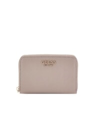 GUESS LAUREL  Mittelgroße Geldbörse mit Reißverschluss dunkles Taupe - Brieftaschen Damen - 1