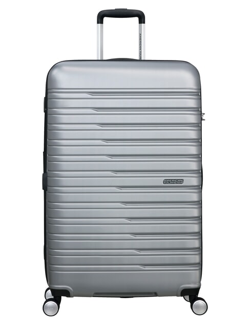 AMERICAN TOURISTER FLASHLINE Großer erweiterbarer Trolley Himmelssilber - Harte Trolleys