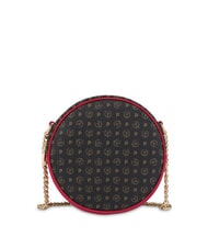 POLLINI HERITAGE Runde Mini-Tasche mit Kette schwarzer Lack - Damentaschen - 1