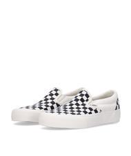 VANS UA SLIP-ON VR3 Schuhe ohne Schn&uuml;rsenkel Schachbrettmuster schwarz/Marshmallow - Schuhe Unisex - 1