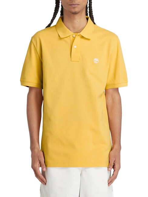 TIMBERLAND MILLERS RIVER Pique-Polo Mimose - Herren-Polo-Shirts/Herren-Polo-Shirt/Herrenpoloshirt/Herrenpoloshirts