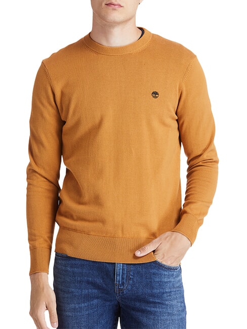 TIMBERLAND WILLIAMS RIVER Pullover mit Rundhalsausschnitt Weizenstiefel - Herrenpullover