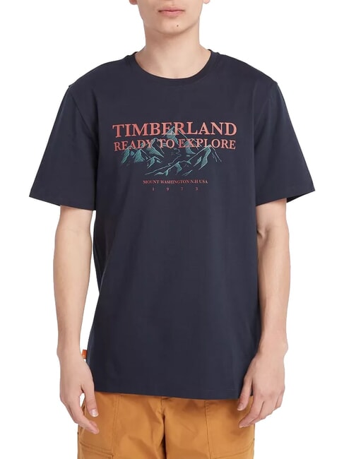 TIMBERLAND TFO SS OUTDOOR  Baumwoll-T-Shirt dunkler Saphir - Herren-T-Shirts