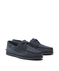 TIMBERLAND CLASSIC BOAT  Bootsschuhe aus Wildleder dunkelblaues Nubuk - Herrenschuhe - 1