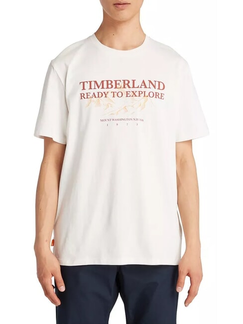 TIMBERLAND TFO SS OUTDOOR  Baumwoll-T-Shirt vintage weiß - Herren-T-Shirts
