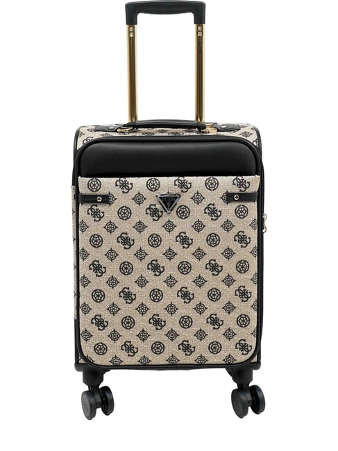 GUESS BEYZA 18 Trolley Handgepäck schwarzes Logo - Handgepäck