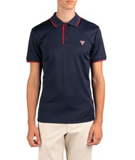 GUESS SS TECH STRETCH Kurzärmliges Poloshirt - Herren-Polo-Shirts/Herren-Polo-Shirt/Herrenpoloshirt/Herrenpoloshirts