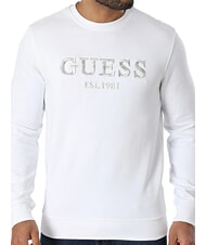 GUESS BEAU Sweatshirt mit Rundhalsausschnitt und Logo-Stickerei - Sweatshirts Herren