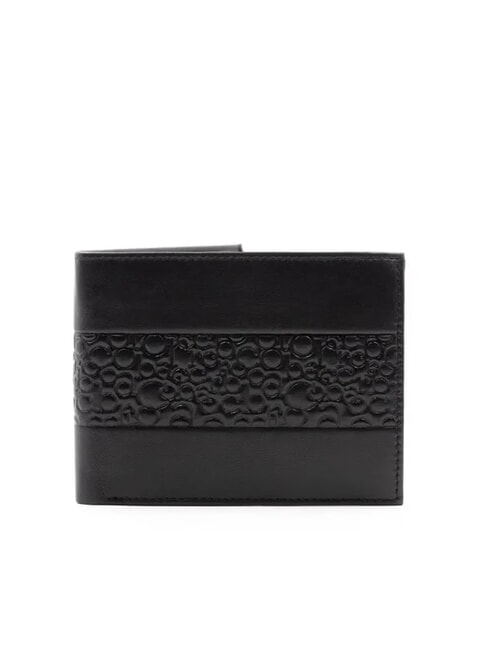 ROCCOBAROCCO VERTIGO Lederbrieftasche mit Klappe Schwarz - Brieftaschen Herren