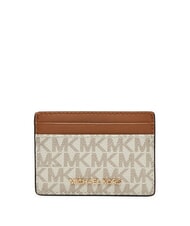 MICHAEL KORS JET SET Flacher Kartenhalter Vanille - Brieftaschen Damen - 1