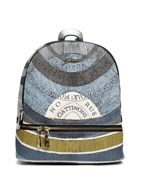 GATTINONI PLANETARIUM Mittelgroßer Rucksack Mond/Weiß - Damentaschen