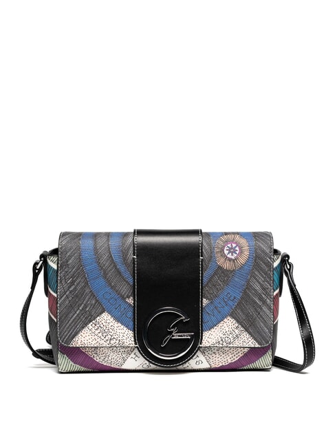 GATTINONI PLANETARIUM Umhängetasche mit Überschlag nacht/schwarz - Damentaschen