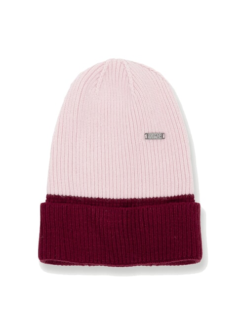 COLMAR KARMA Gerippte Mütze mit Bündchen blassrosa-granatrot - Mützen/Hüte