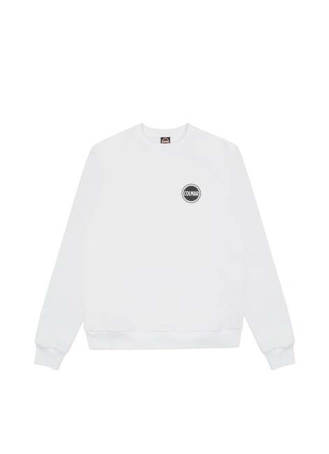 COLMAR DIFFERENT Sweatshirt mit Rundhalsausschnitt Weiß - Sweatshirts Herren