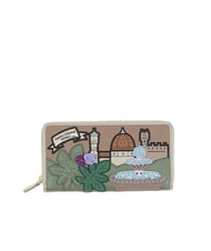 BRACCIALINI CARTOLINE Firenze Geldbörse mit Rundum-Reißverschluss - Brieftaschen Damen