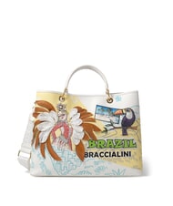 BRACCIALINI CARTOLINE Brazil Handtasche, mit Schultergurt - Damentaschen