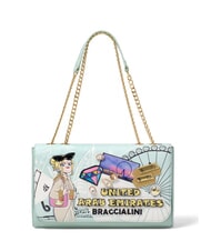 BRACCIALINI CARTOLINE Emirates Schultertasche / Umhängetasche - Damentaschen