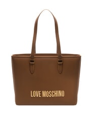 LOVE MOSCHINO BOLD LOVE Schulter-Einkaufstasche Kamel - Damentaschen - 1