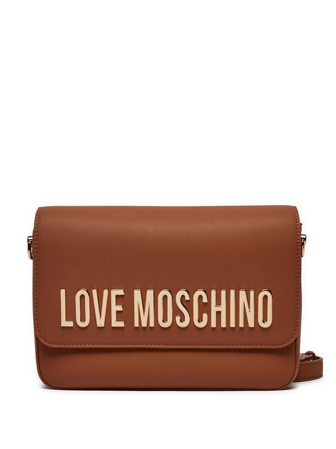 LOVE MOSCHINO LETTERING Schultertasche Walnüsse - Damentaschen