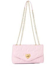 LOVE MOSCHINO GOLD HEART Convertible Schulter-/Umhängetasche rosa - Damentaschen - 1