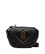 LOVE MOSCHINO HEART Mini-Umhängetasche Schwarz - Damentaschen - 1