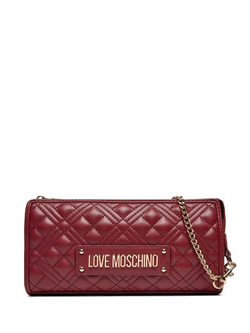 LOVE MOSCHINO QUILTED  Umhängetasche Wein - Damentaschen