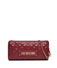 LOVE MOSCHINO QUILTED  Umhängetasche Wein - Damentaschen - 1