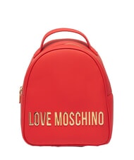 LOVE MOSCHINO GOLD LETTERING Rucksack ROT - Damentaschen - 1