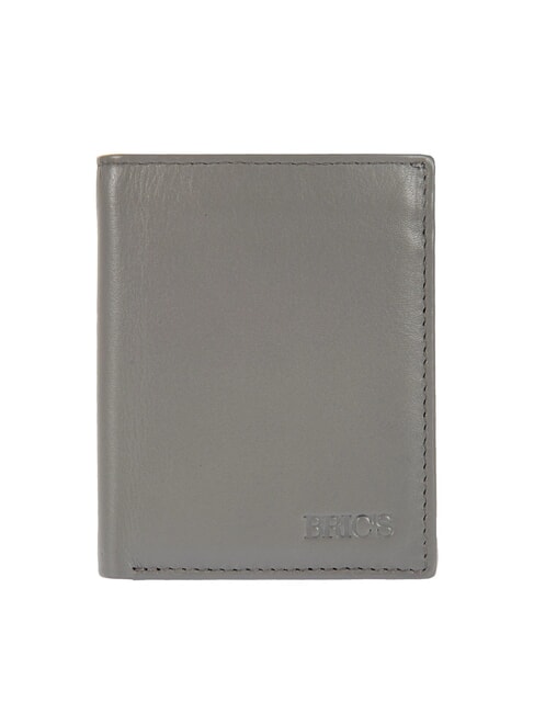 BRIC’S BERNINA Kreditkartenetui aus Leder 6 cc GRAU - Brieftaschen Herren
