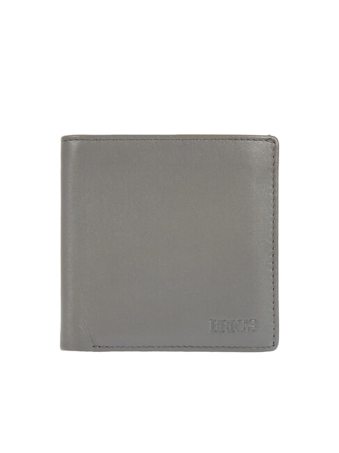 BRIC’S BERNINA Geldbörse aus Leder GRAU - Brieftaschen Herren