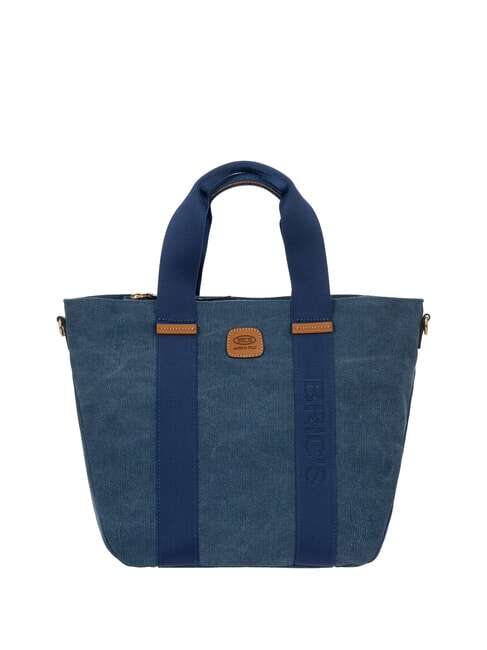 BRIC’S SORRENTO LUDOVICA Canvas Handtasche Einkaufstasche Blau - Damentaschen