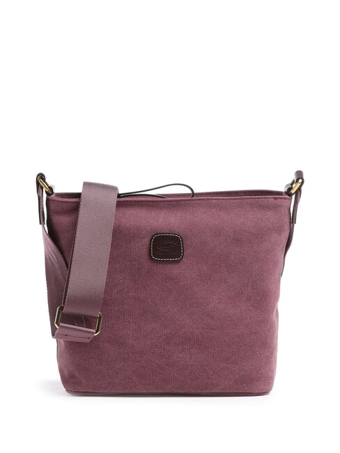 BRIC’S SORRENTO Beuteltasche aus Canvas Alpenveilchen - Damentaschen