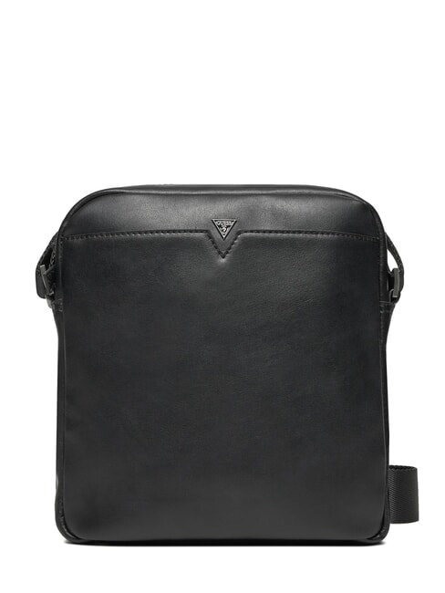 GUESS FIRENZE Ledertasche SCHWARZ - Umhängetaschen Herren