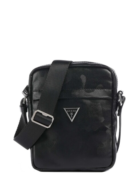 GUESS VENEZIA  Ledertasche SCHWARZ - Umhängetaschen Herren