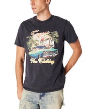GUESS SUMMER T-Shirt mit Maxi-Print - Herren-T-Shirts
