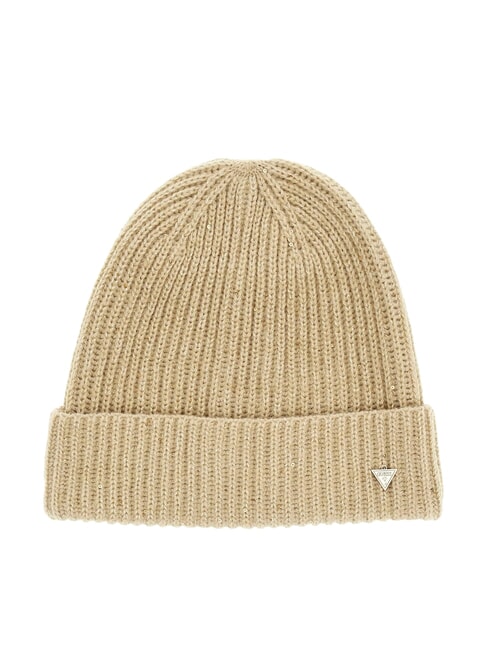 GUESS LUREX Mütze aus Wollmischung BEIGE - Mützen/Hüte