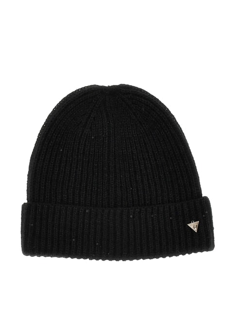 GUESS LUREX Mütze aus Wollmischung SCHWARZ - Mützen/Hüte