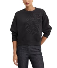 GUESS CN 4 LOGO Sweatshirt mit Rundhalsausschnitt und Maxi-Logo - Sweatshirts Damen