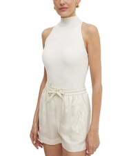 GUESS BLAIR Neckholder-Tanktop cremwhi - T-Shirts und Tops f&uuml;r Damen - 1