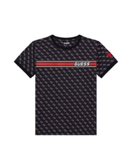 GUESS KIDS T-Shirt mit 4G-Allover-Logo - Kinder-T-Shirt