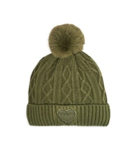 GUESS KIDS Geflochtene Mütze mit Bommel - Kinderhüte