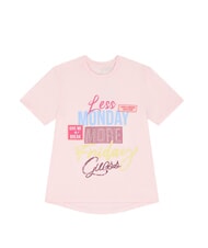 GUESS KIDS T-Shirt mit Strasssteinen und Pailletten - Kinder-T-Shirt