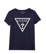 GUESS KIDS T-Shirt mit Dreieck-Logo-Print - Kinder-T-Shirt