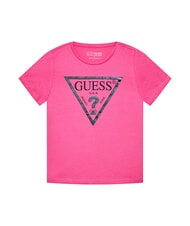 GUESS KIDS T-Shirt mit Dreieck-Logo - Kinder-T-Shirt