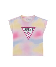 GUESS KIDS Mehrfarbiges T-Shirt mit Logo - Kinder-T-Shirt