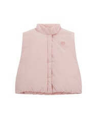 GUESS KIDS Leichte, wattierte Weste aus Nylon rosa Puff - Kinder Jacken - 1