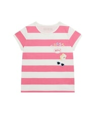 GUESS KIDS Gestreiftes T-Shirt - Kinder-T-Shirt