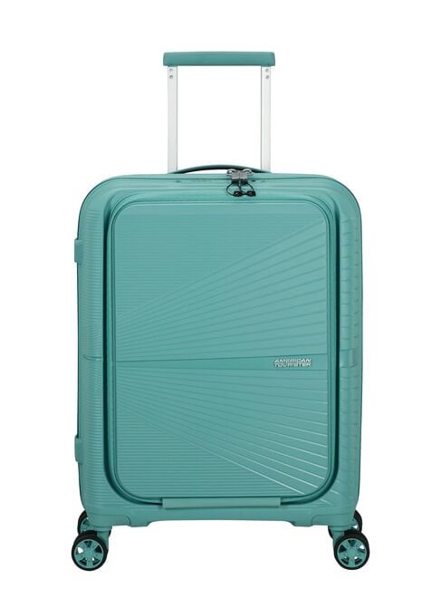 AMERICAN TOURISTER AIRCONIC Handgepäck-Trolley, 15,6" PC-Halterung staubiges Türkis - Handgepäck