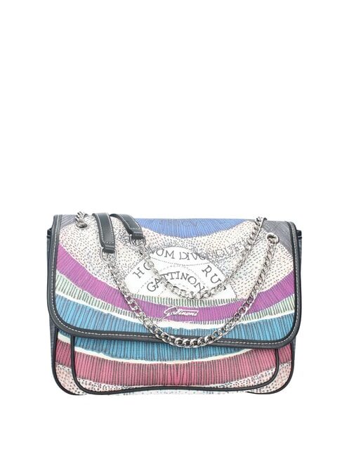 GATTINONI PLANETARIUM Wandelbare Tasche mit Überschlag nacht/schwarz - Damentaschen