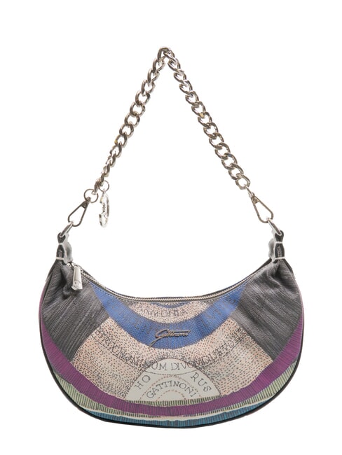 GATTINONI PLANETARIUM Halbmondförmige Hobo-Tasche mit Schultergurt nacht/schwarz - Damentaschen